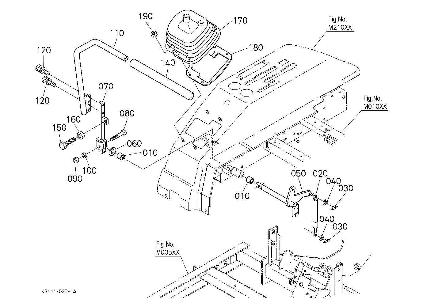 Speed Control Lever Rh