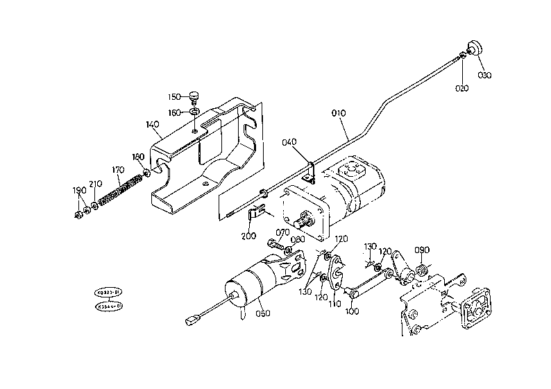 Engine Stop Rod
