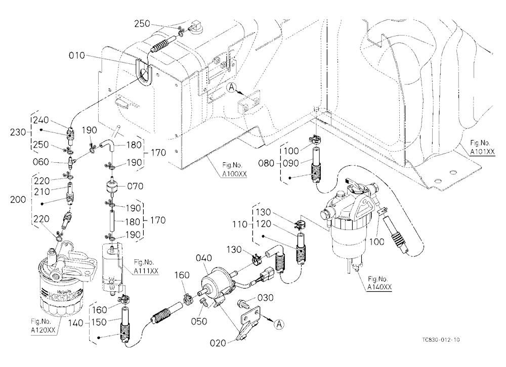 Fuel Pipe (Separator/Fuel Pump)