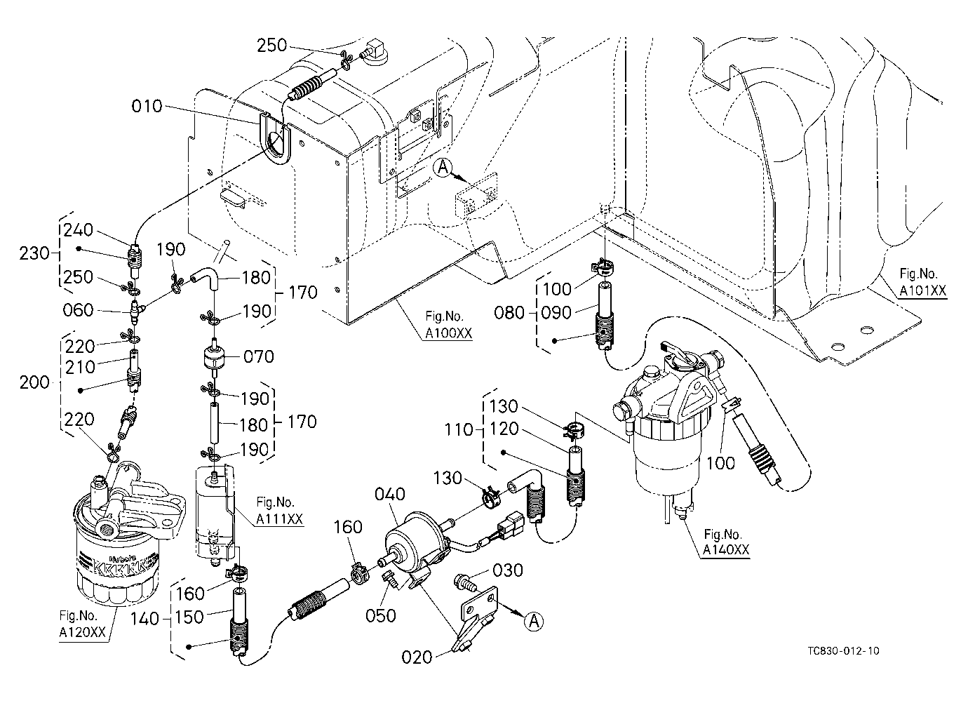 Fuel Pipe (Separator/Fuel Pump)
