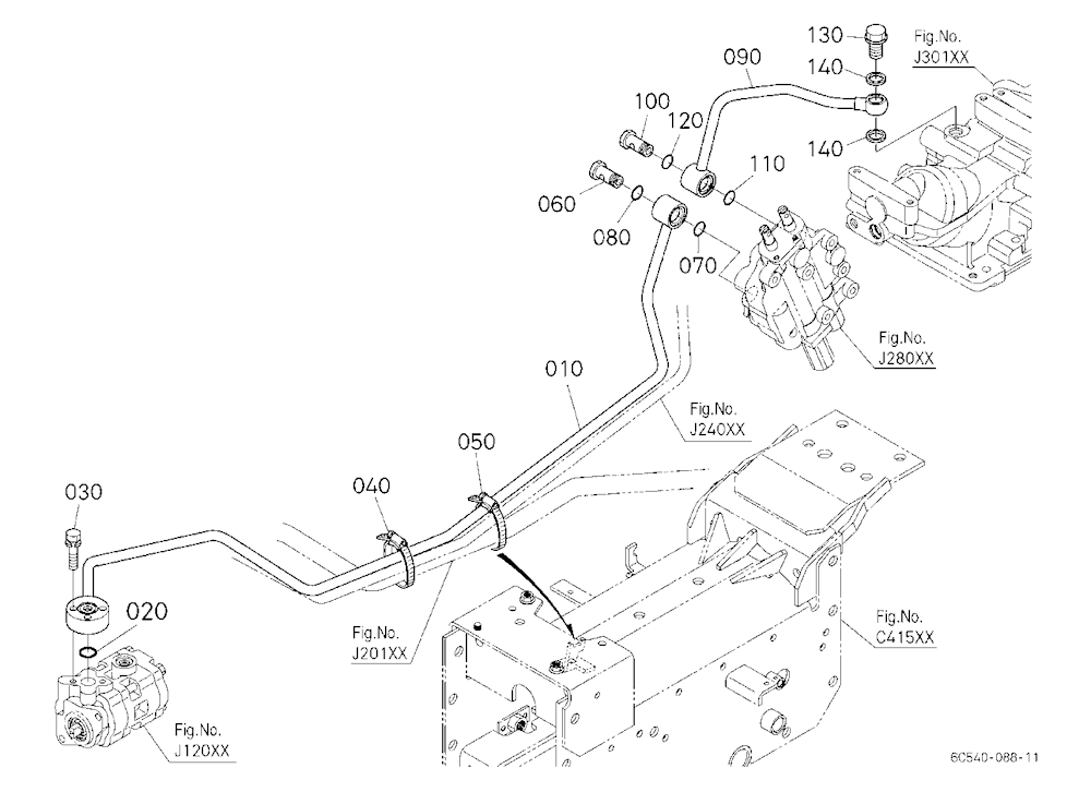 Hydraulic Oil Line (Delivery)