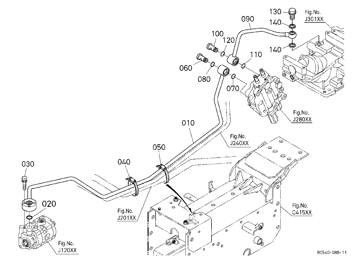 Hydraulic Oil Line (Delivery)