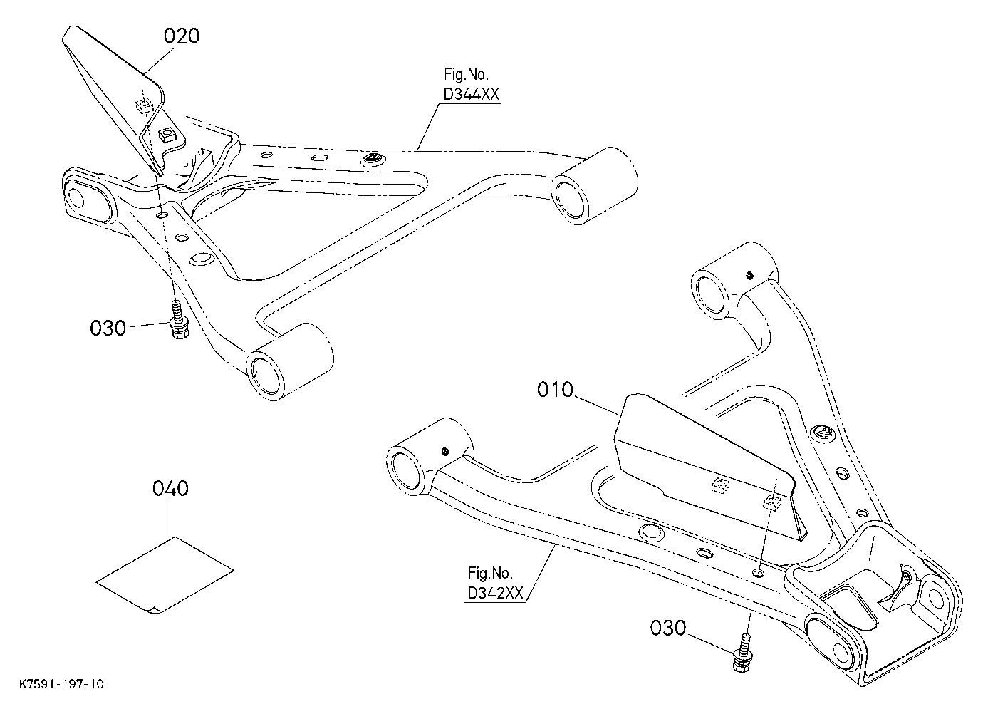 Rear Cv-J Guard Kit (W/G No.V5239) [Option]