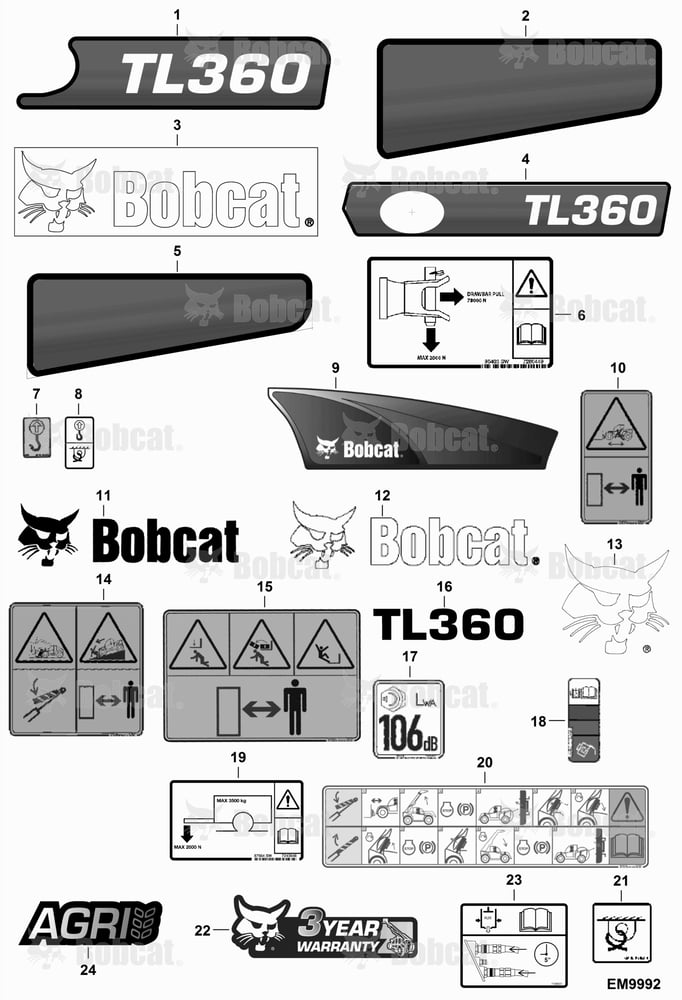 Decals (Outside)