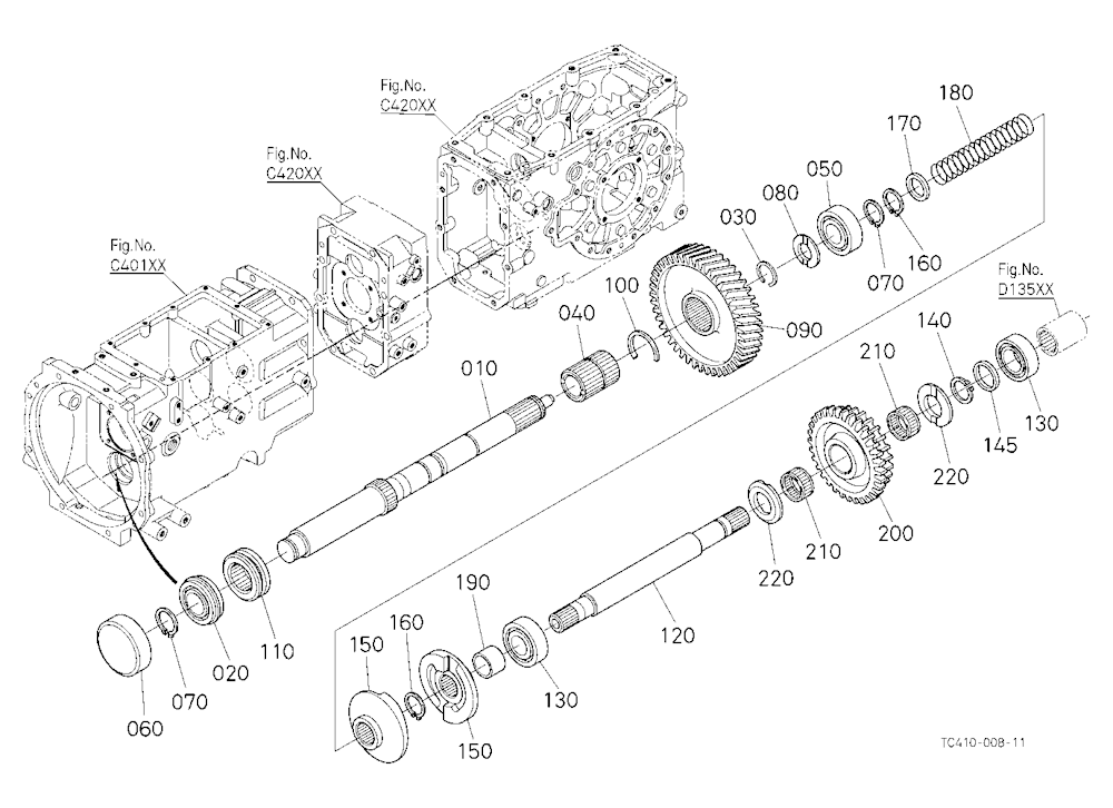 Pto Countershaft
