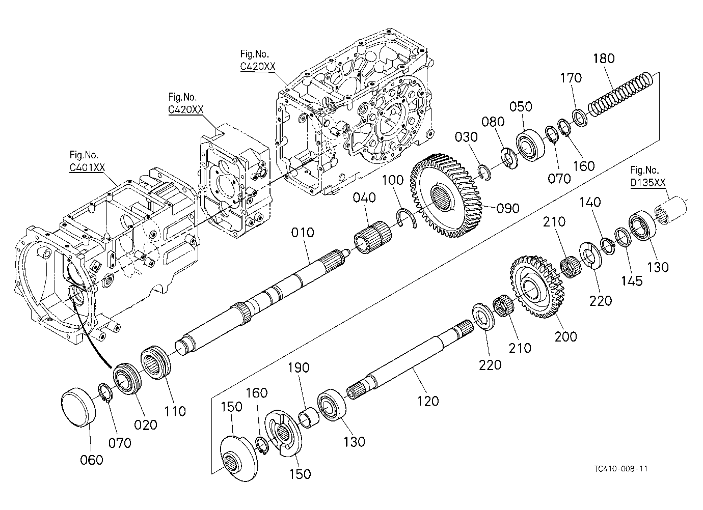 Pto Countershaft