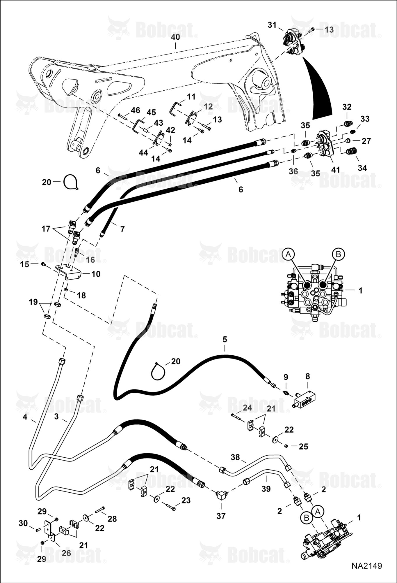 Auxiliary Hydraulics  A3NV11001 - A3NV25740, A3NW11001 - A3NW80064