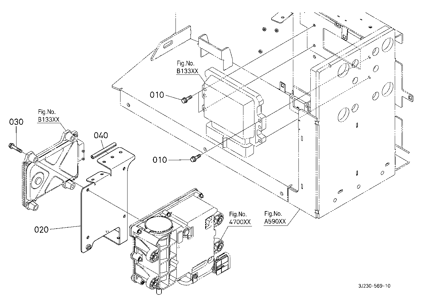 Ecu Mounting Part