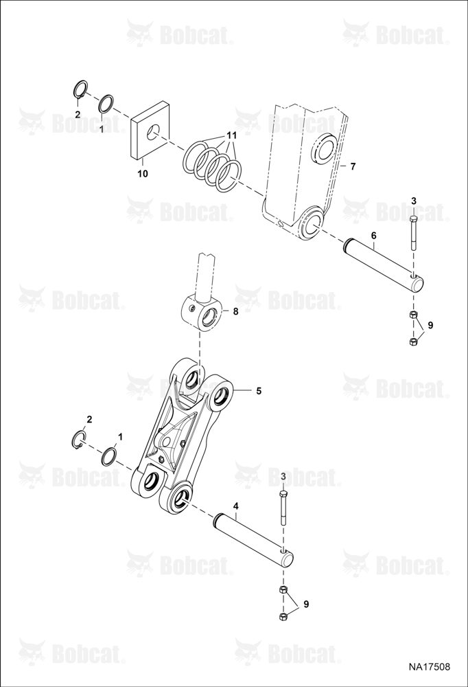 Bucket Link (Pin-On Attachment)