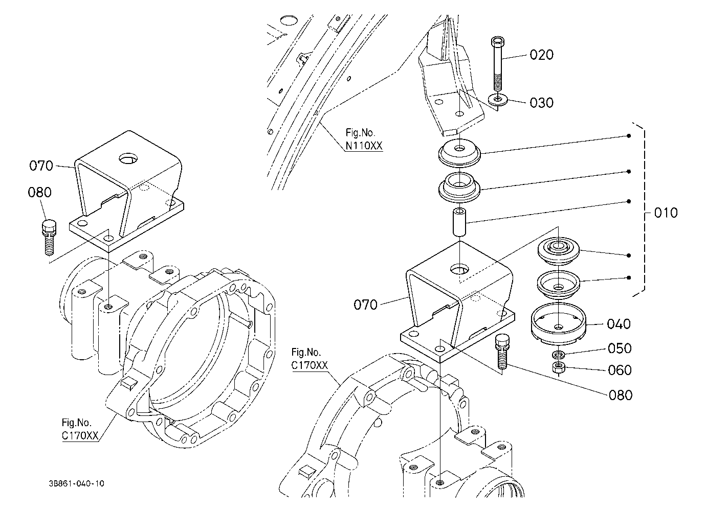 Cab Bracket Rear