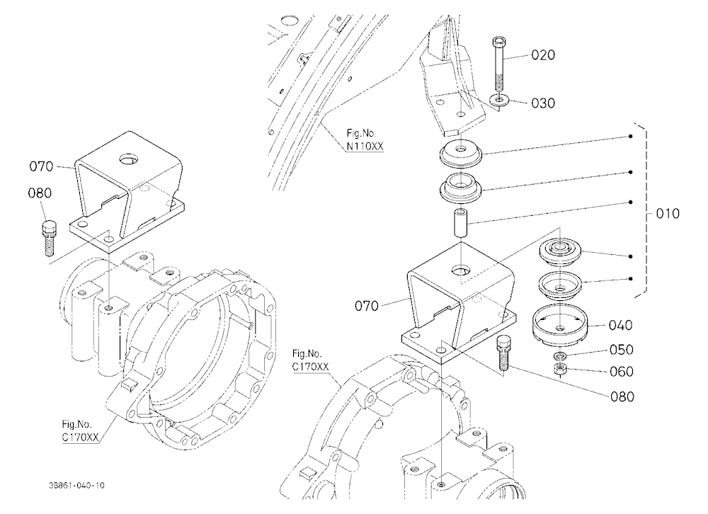 Cab Bracket Rear