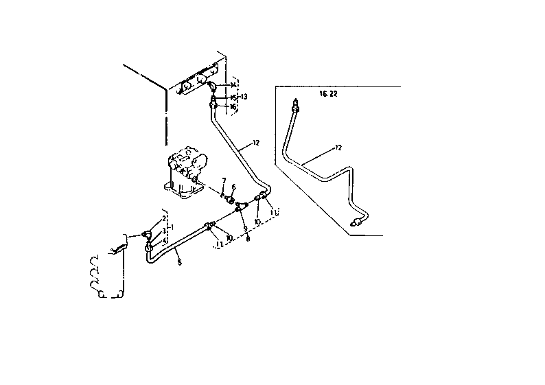 Oil Piping (Return) [Except 07 14 Type]