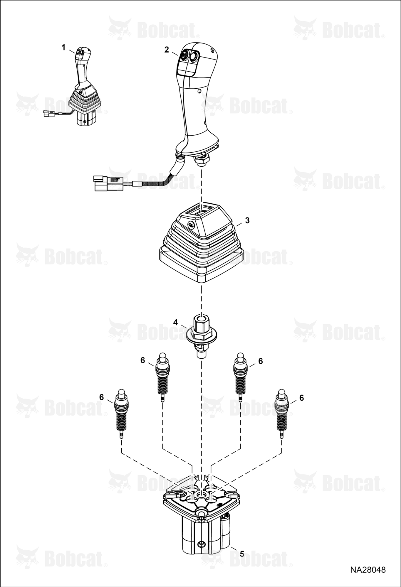Backhoe Joystick (RH)