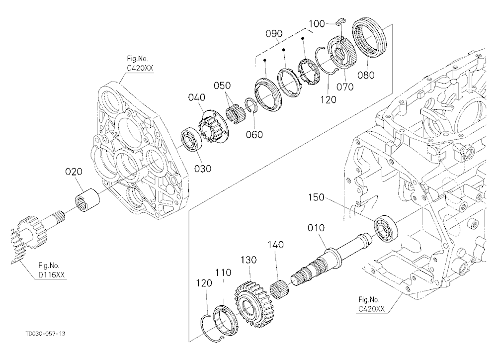 Range Gear Shaft [Gst Type]