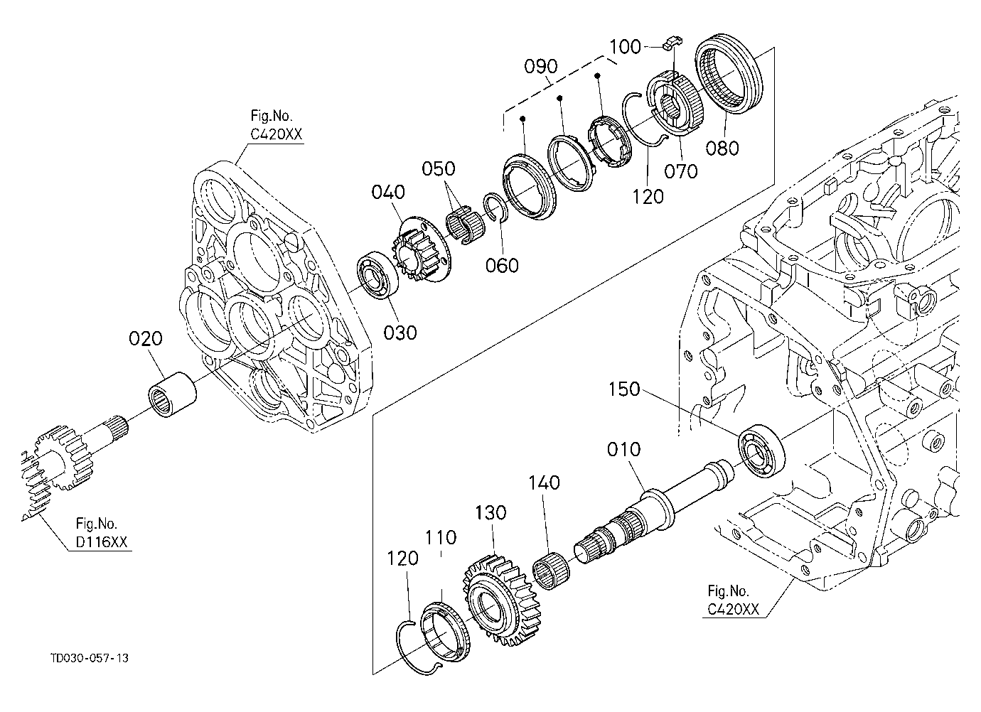 Range Gear Shaft