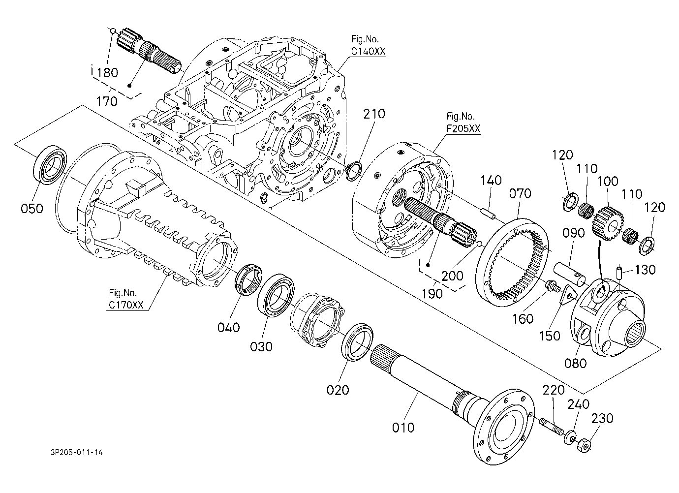 Rear Axle [A]
