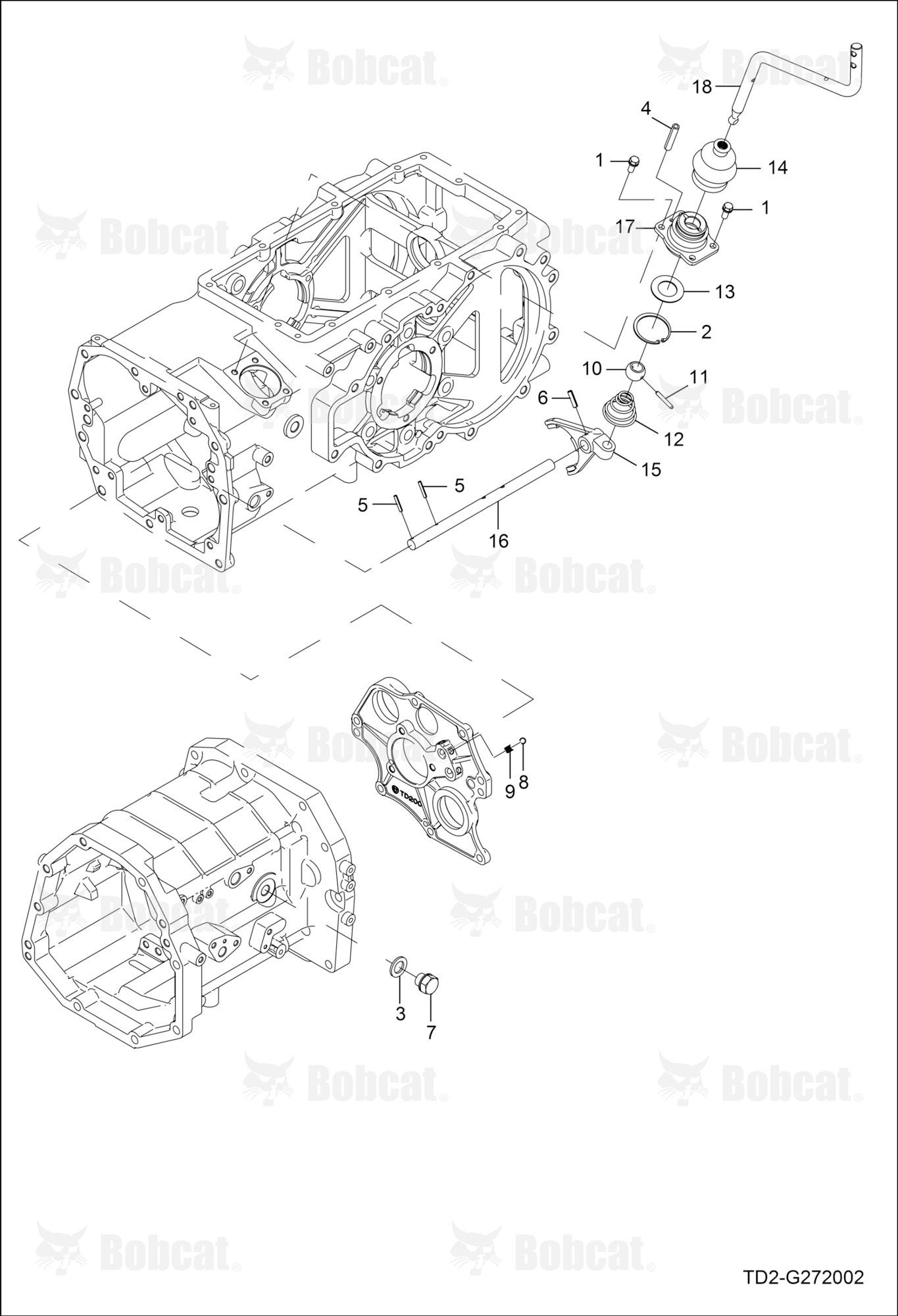 Range Shift Fork Group