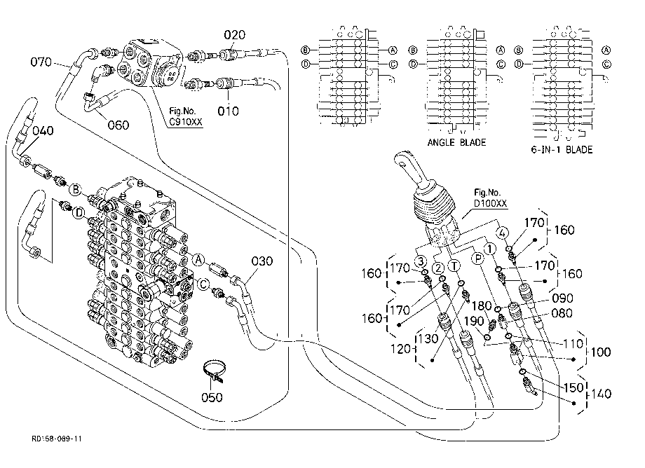 Oil Piping (Control Lh)