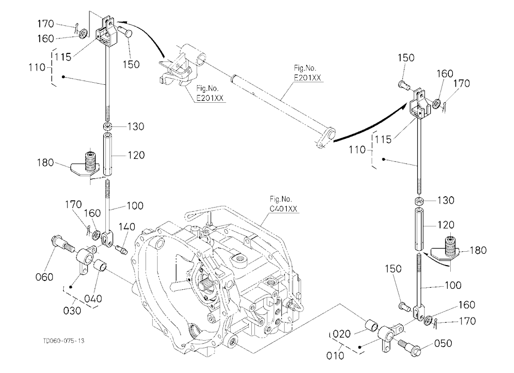 Brake Rod (Brake Pedal) [Cab Type]