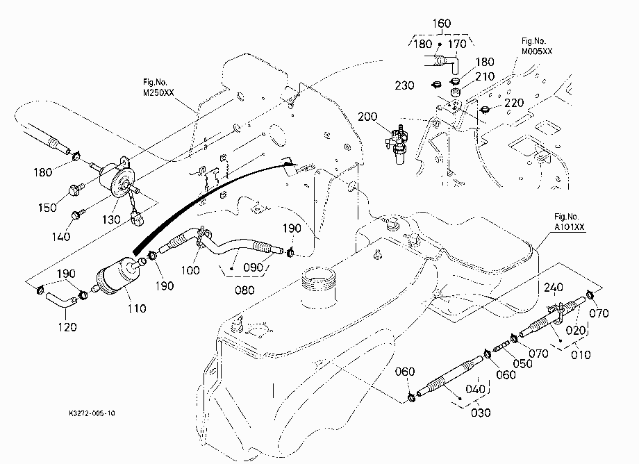 FUEL HOSE/FUEL PUMP