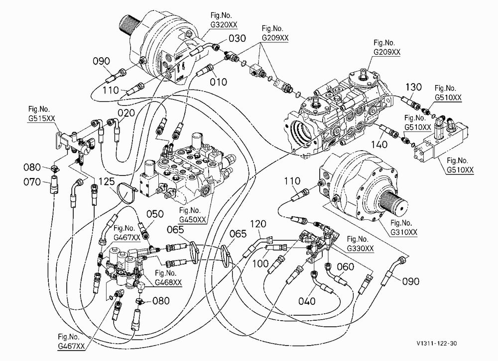 OIL PIPING (RETURN) [HIGH FLOW]
