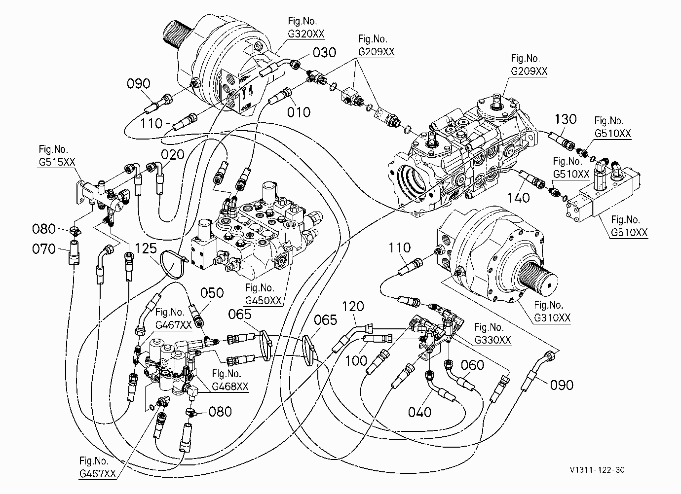 OIL PIPING (RETURN) [HIGH FLOW]