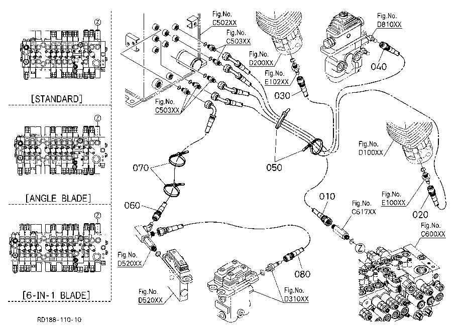 Oil Piping (Pilot T)
