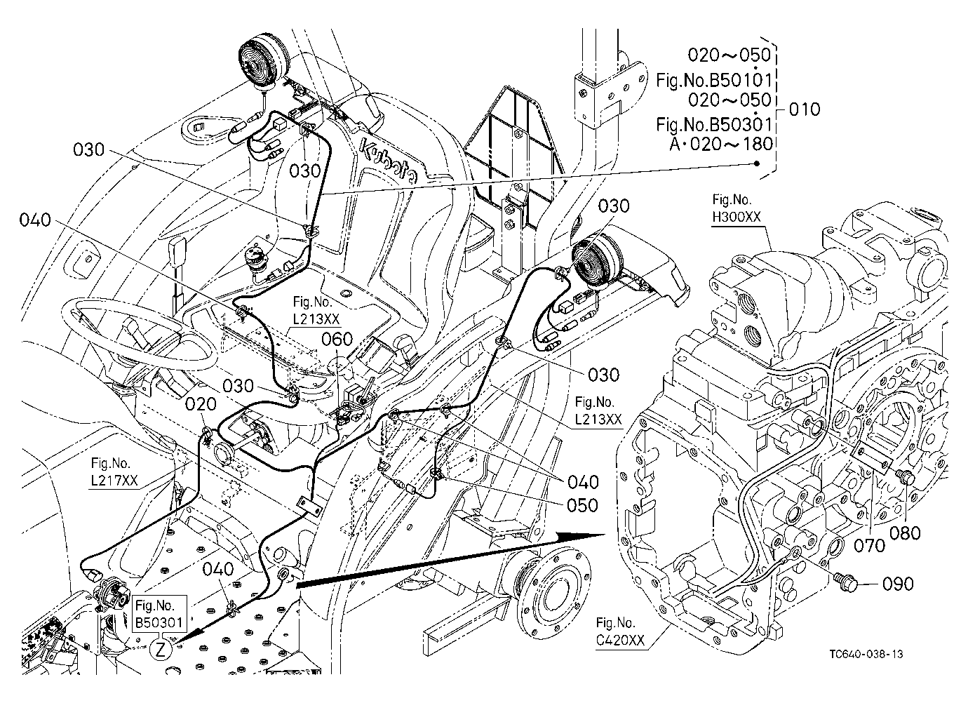 Electrical Wiring (Rear) [W/O Heater]