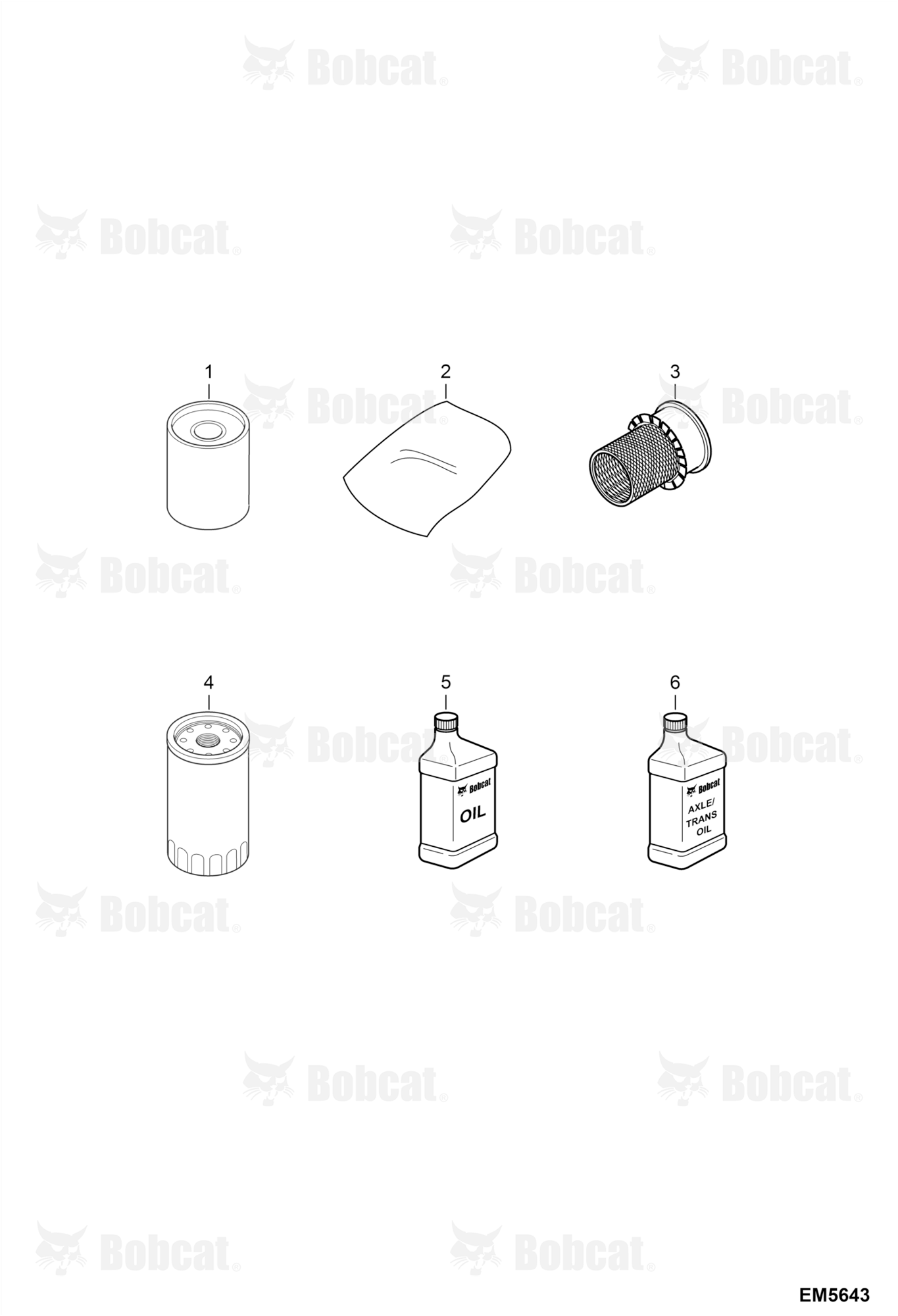 Scheduled Maintenance Items (First 250 Hours)