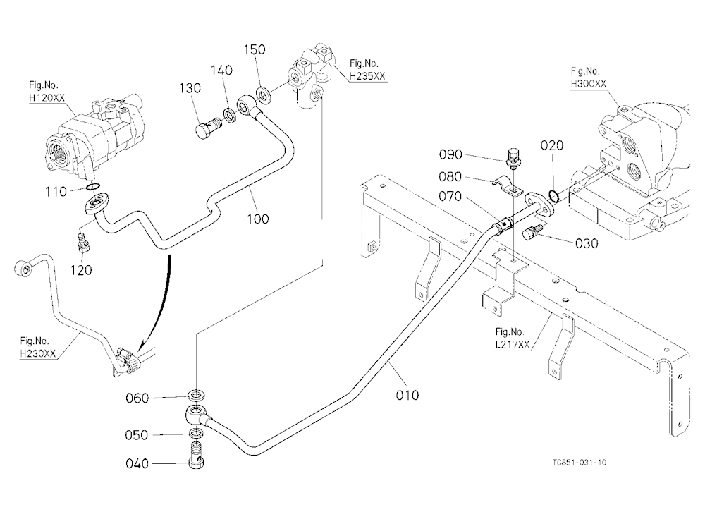 Hydraulic Oil Line (Delivery)