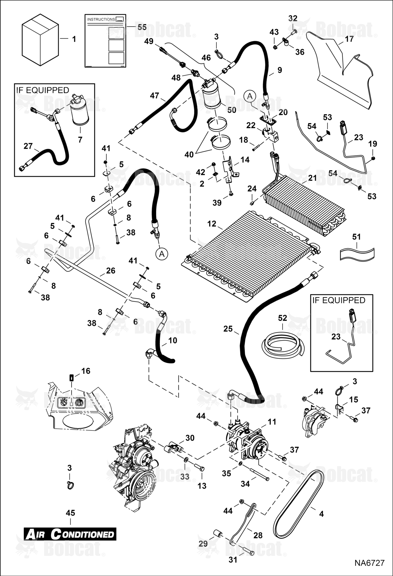 Heater & A/C (A/C Kit)  AZN811001 - AZN814024