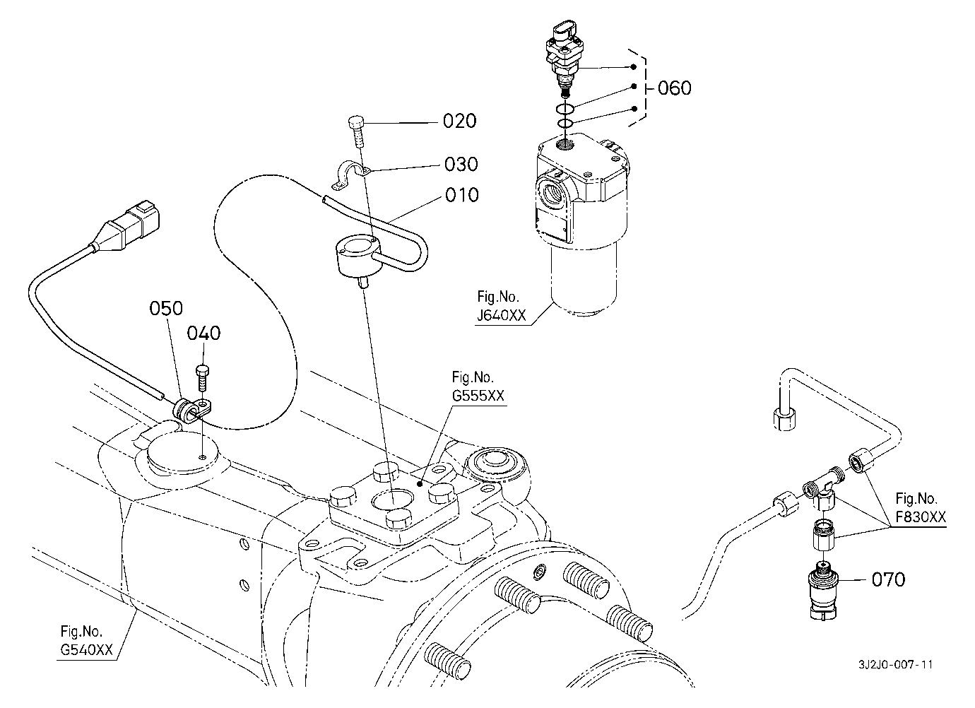 Switch/Sensor [W/O Pneumatic Trailer Brake]
