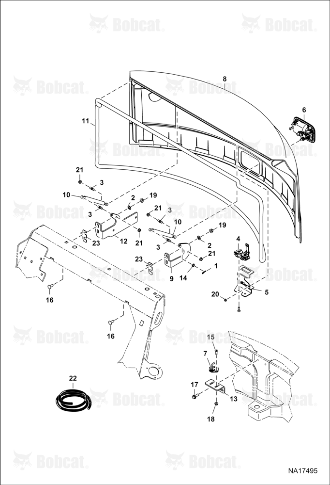 Rear Door  B3NR13070 & Above