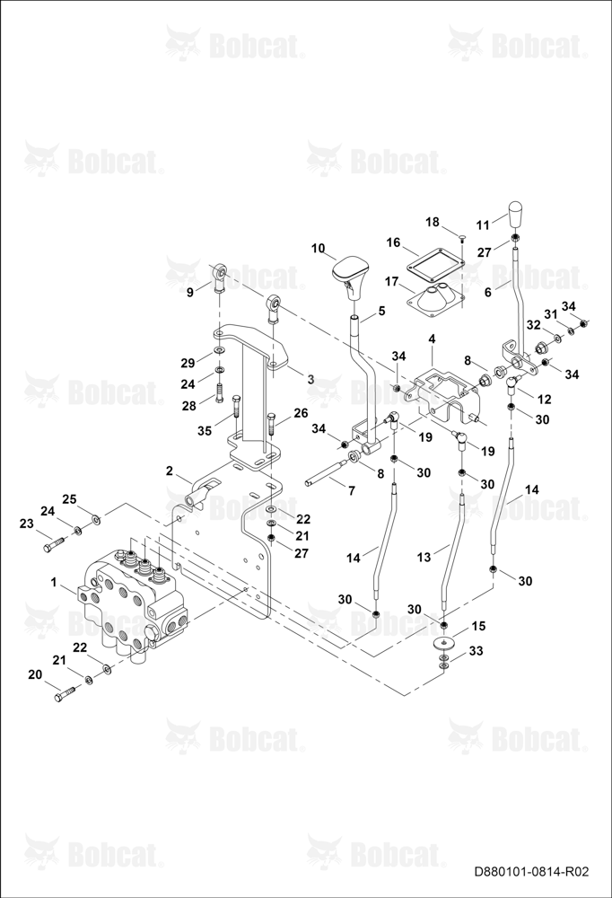 Loader Control Device (CLAMSHELL)