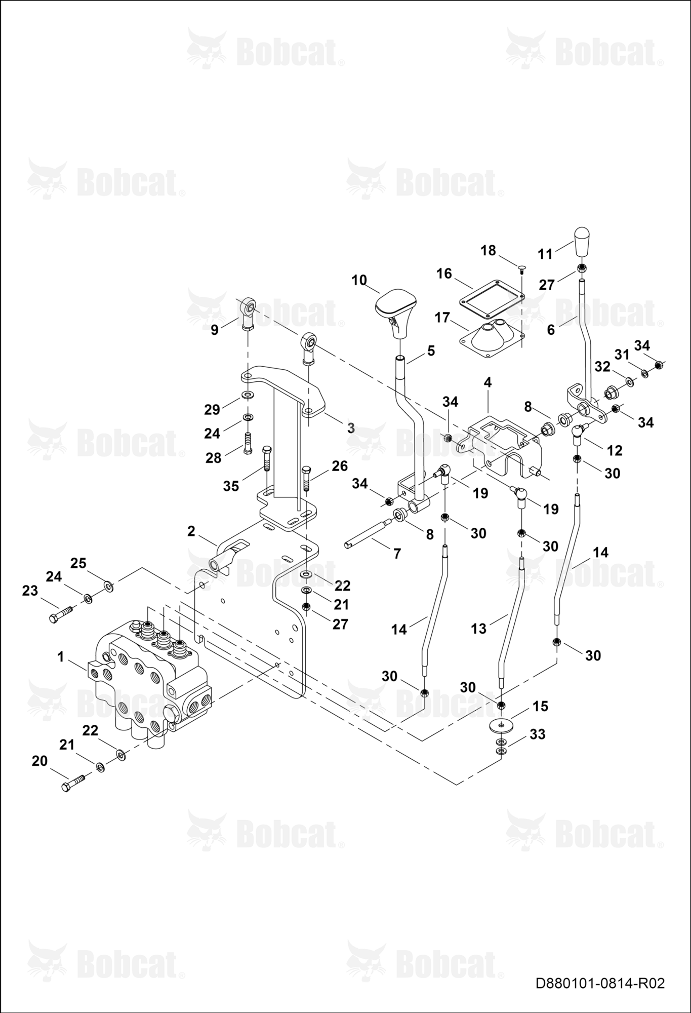 Loader Control Device (CLAMSHELL)