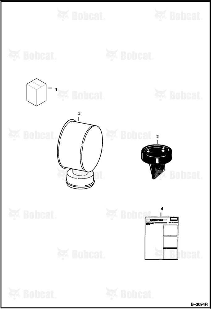 Air Cleaner Valve Kit (Single Element Filter)