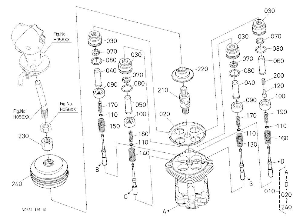 Pilot Valve (Right) [Component Parts]