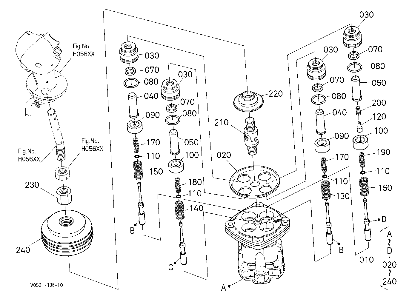 Pilot Valve (Right) [Component Parts]