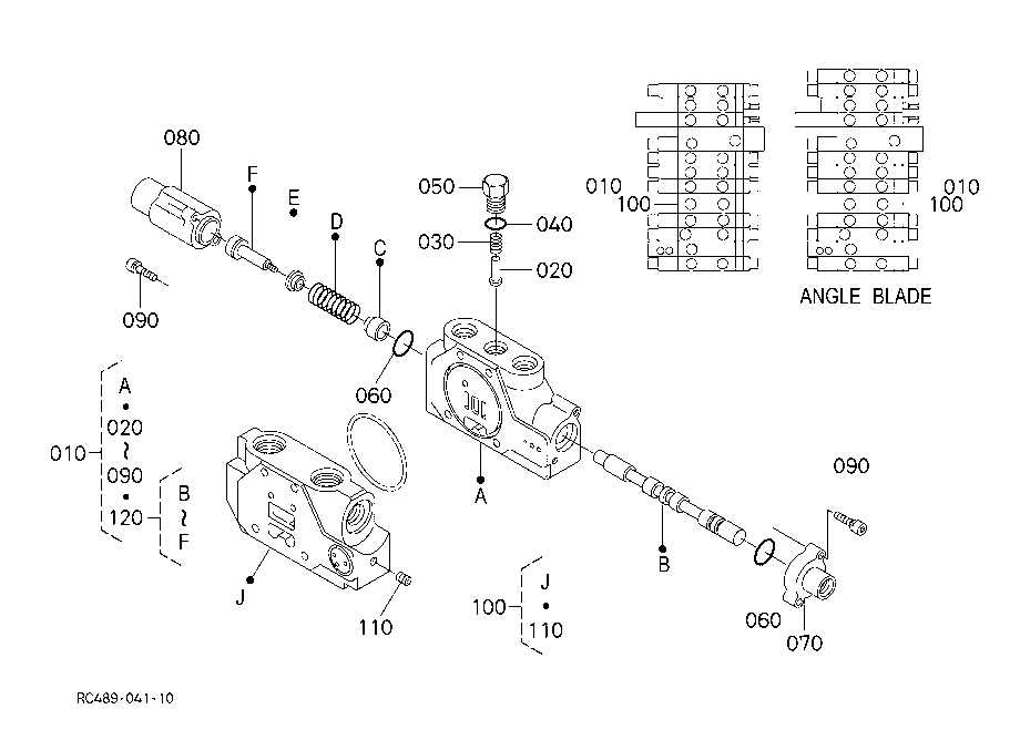 Spool Section (Travel Lh)
