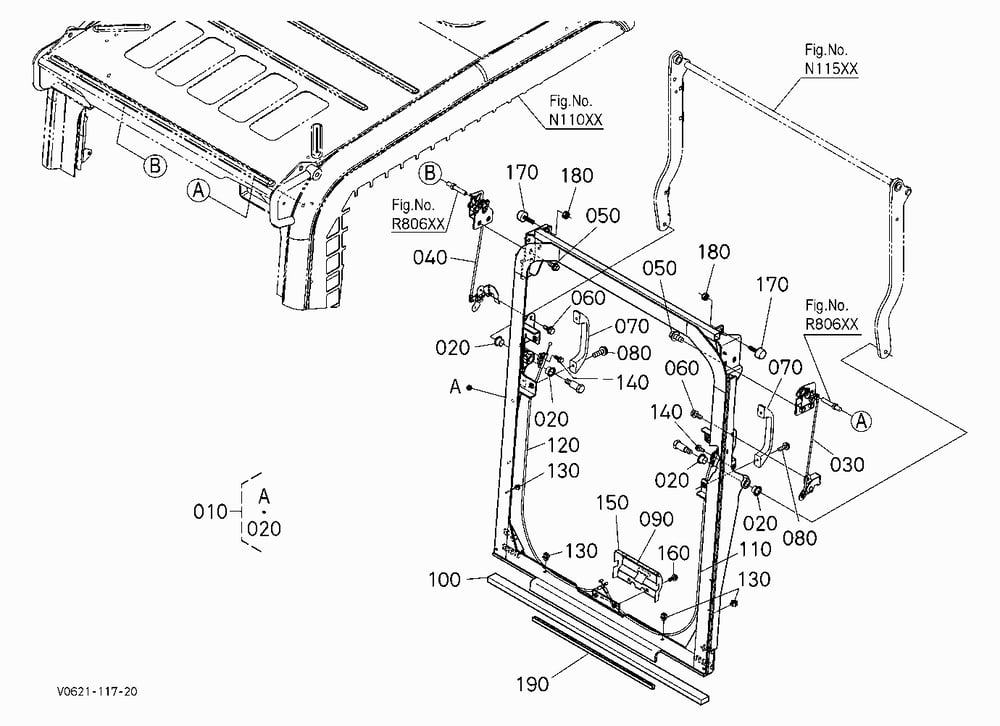 DEMOLITION GUARD KIT(FRAME)(W/G No.S6658)[OPTION]