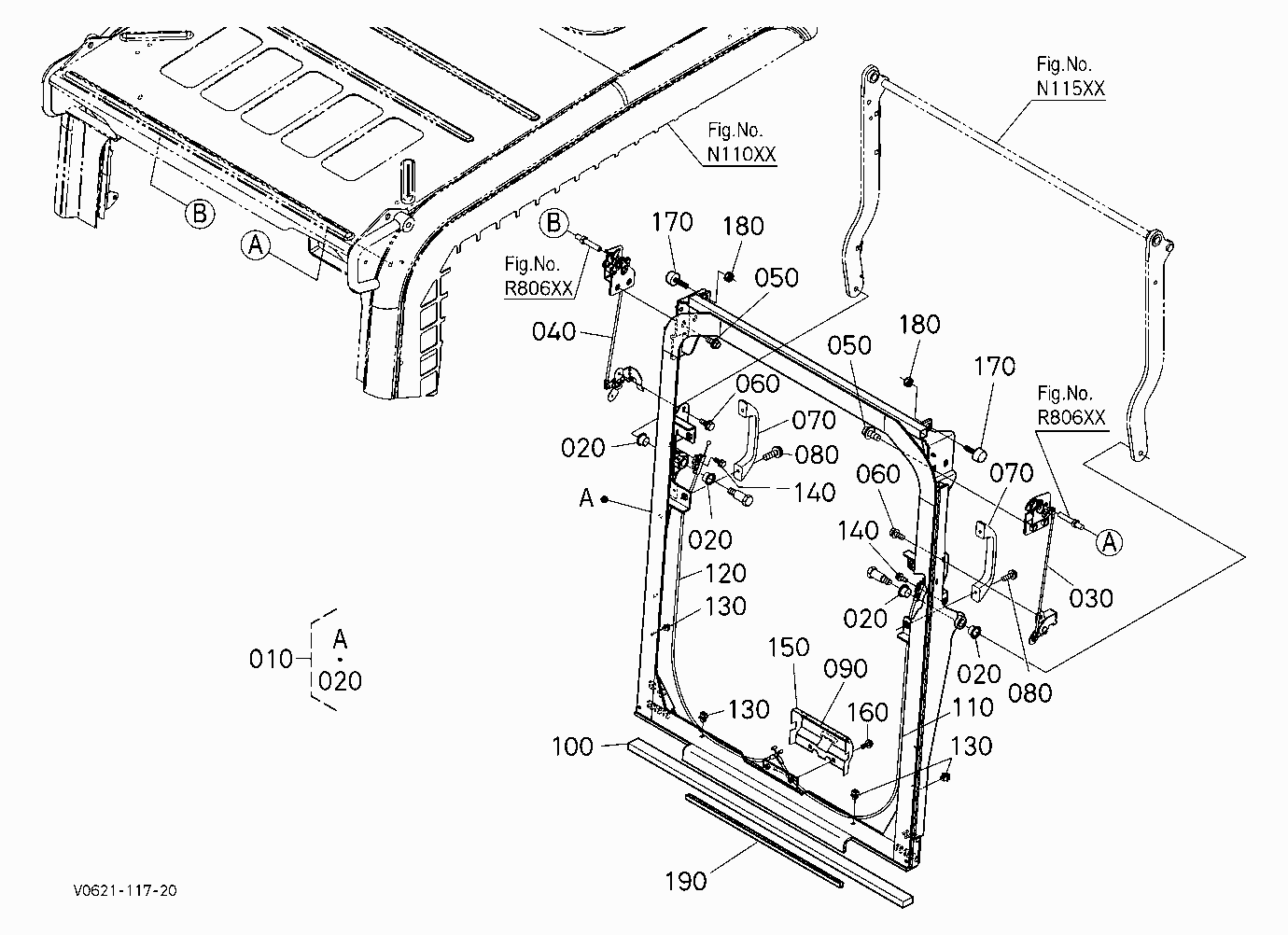 DEMOLITION GUARD KIT(FRAME)(W/G No.S6658)[OPTION]