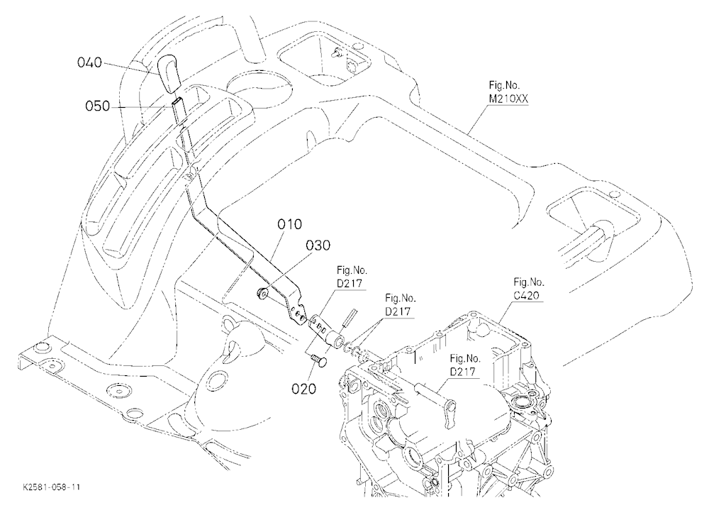 Range Gear Shift Lever
