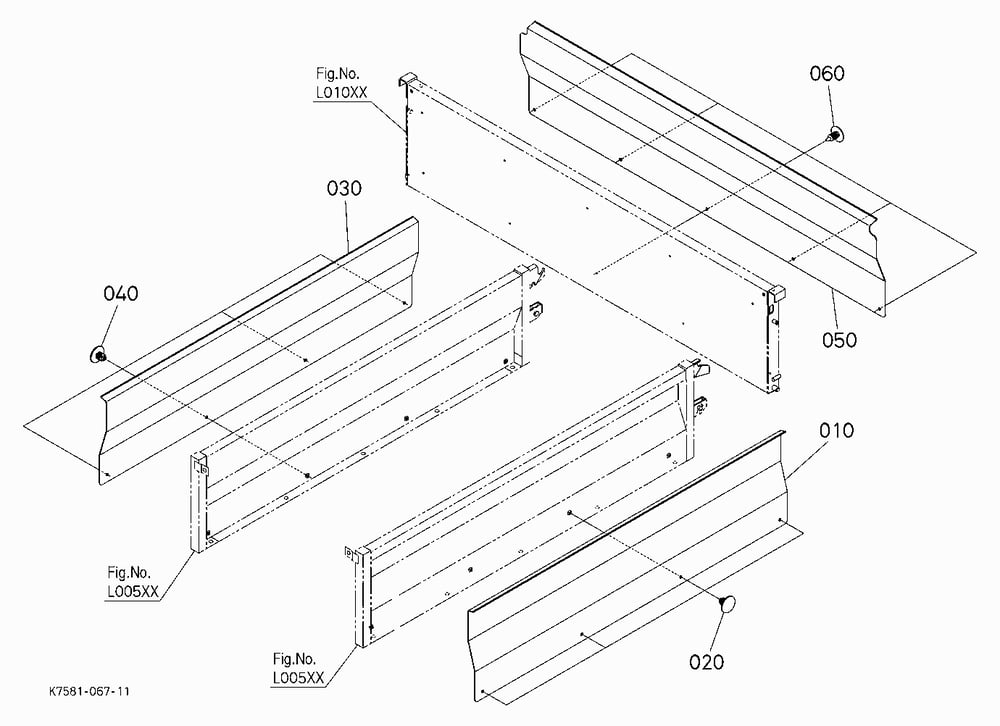 BOX COVER [EXCEPT BED LINER]
