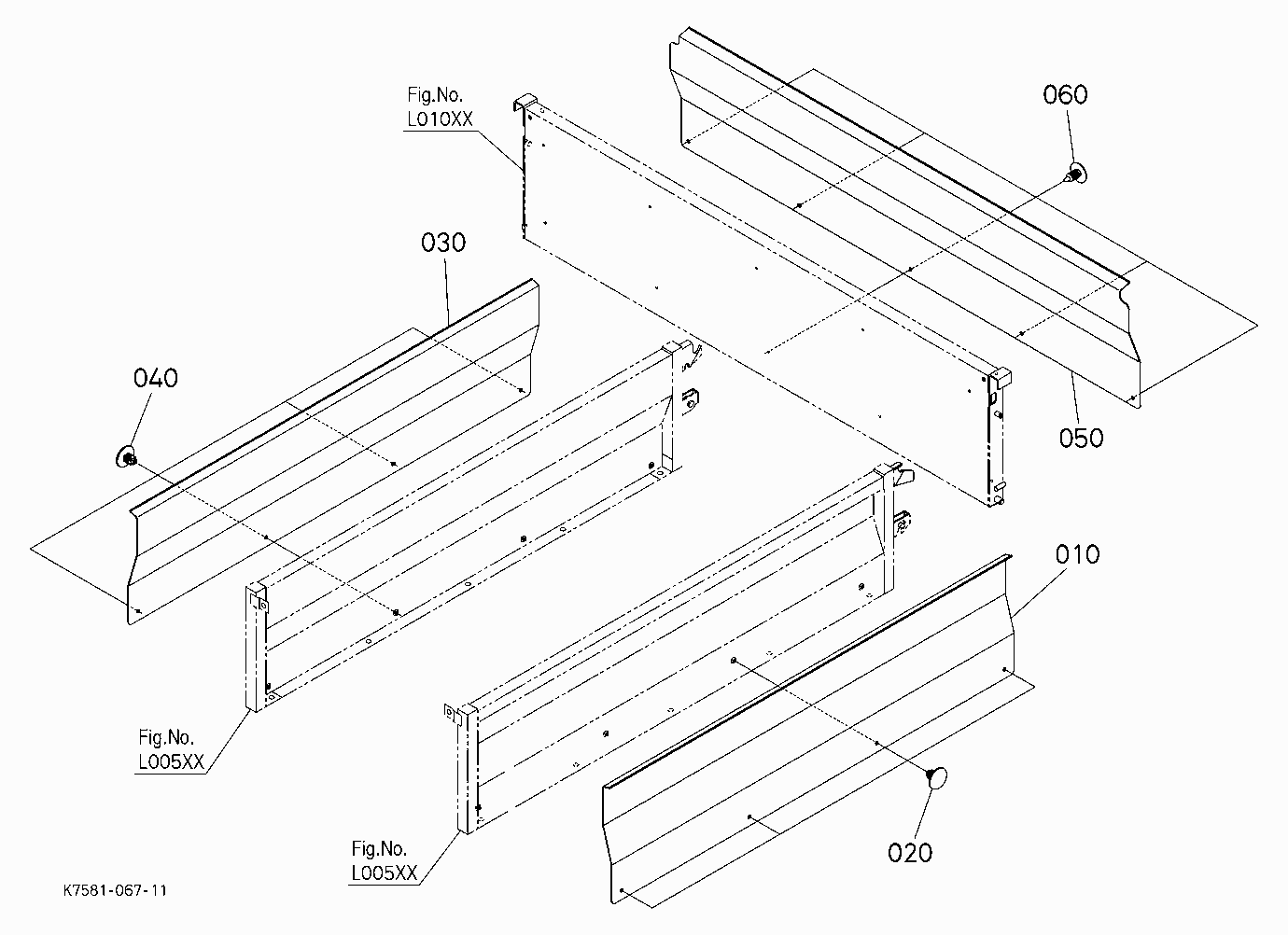 BOX COVER [EXCEPT BED LINER]