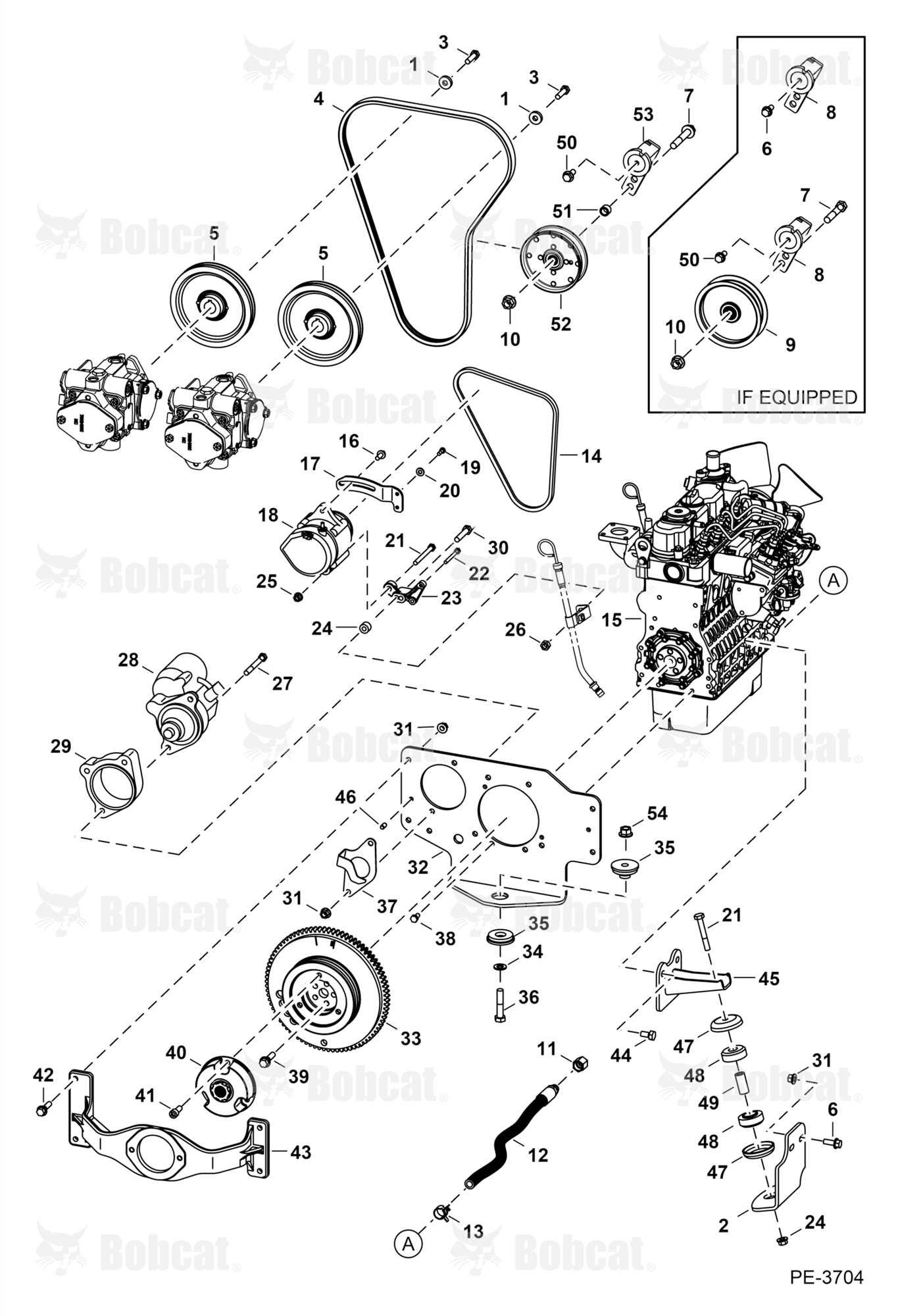 Engine & Attaching Parts (Engine Mounts)