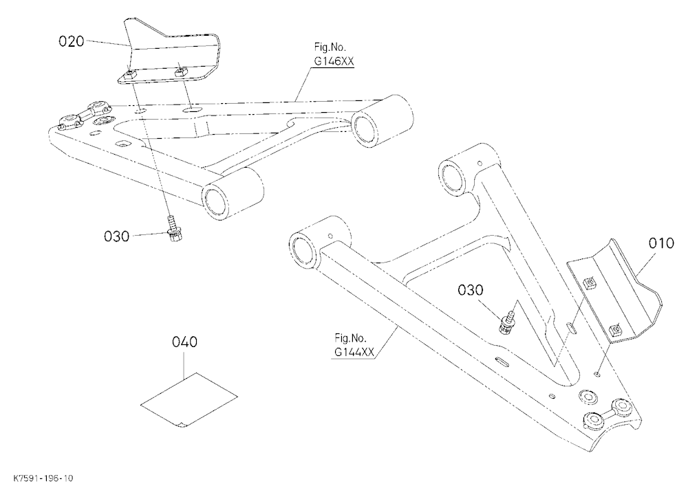 Front Cv-J Guard Kit (W/G No.V5238) [Option]