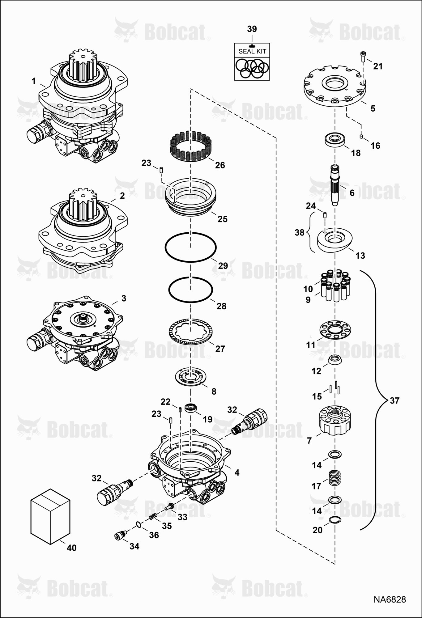 Slew Motor (Assy)