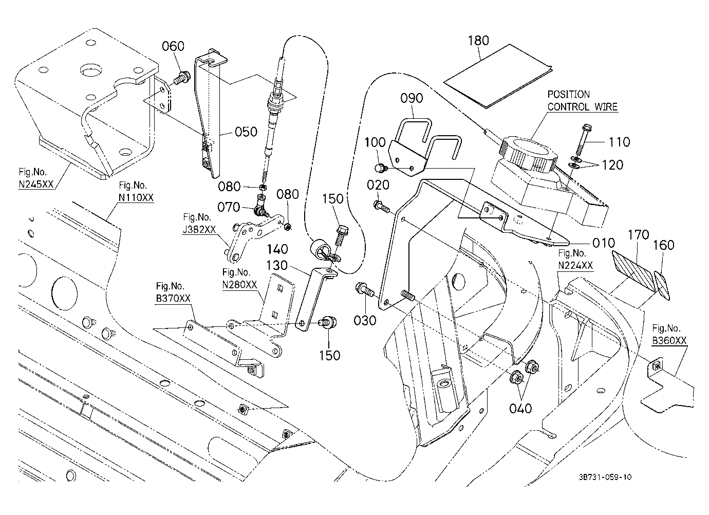 Position Control Bracket Kit (W/G No.M7375) [Optio