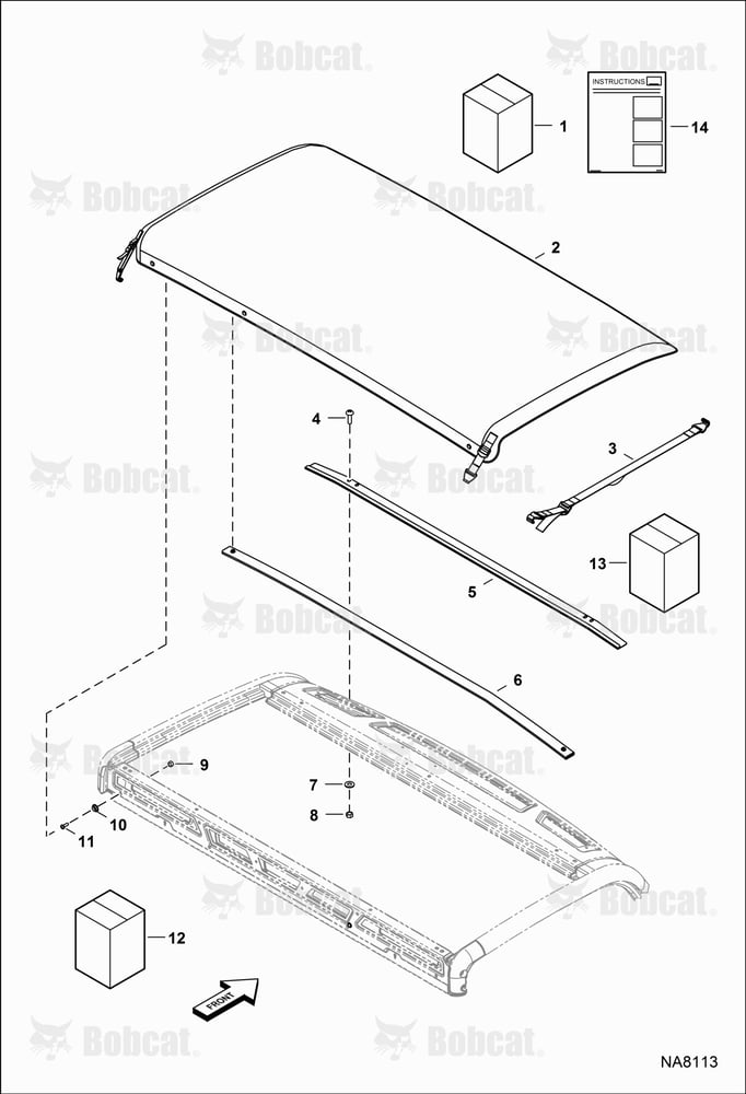 CAB Roof Kit (Canvas)