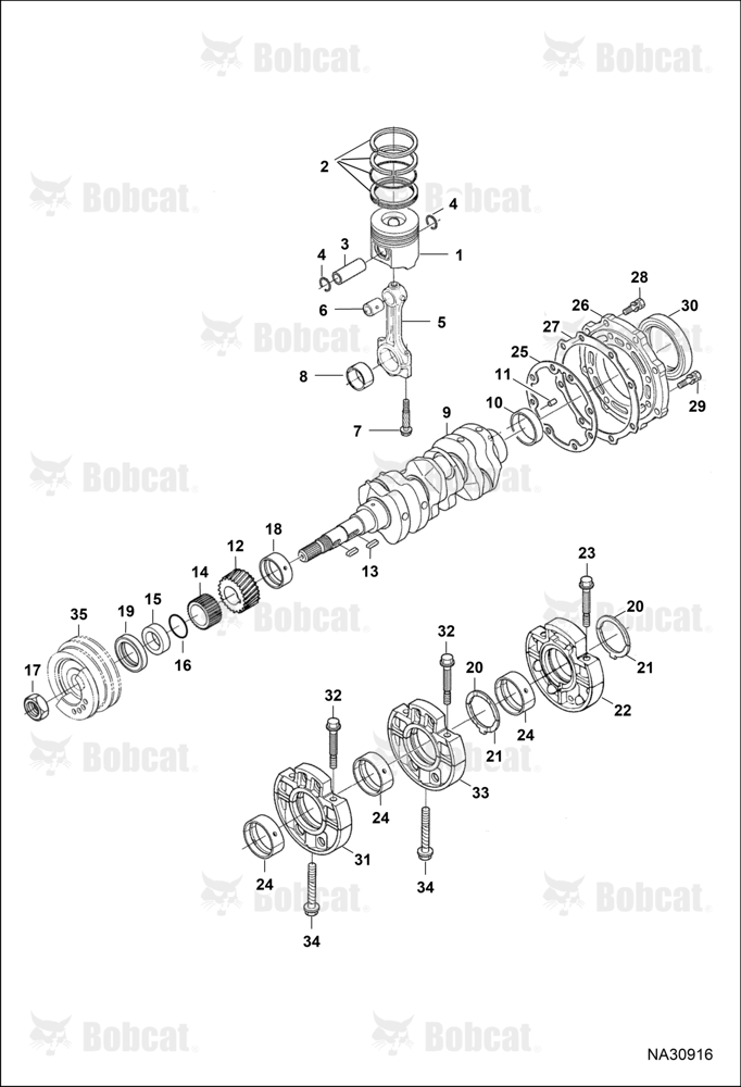 Piston & Crankshaft